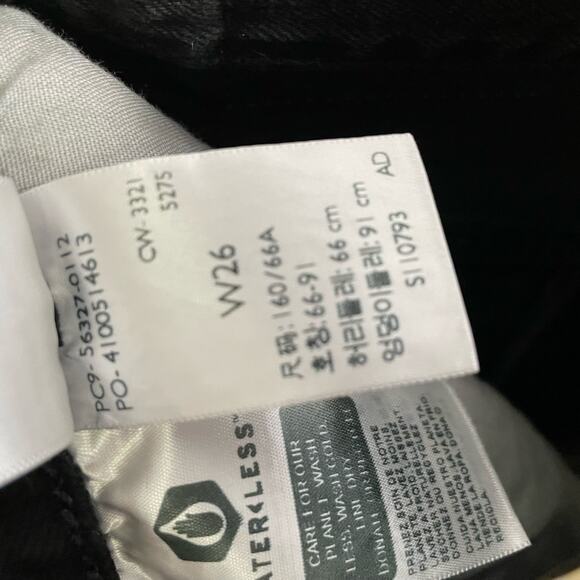 Levi's 501 Original Cutoff Light Wash Premium Denim Shorts Distressed Sz 27 - Picture 10 of 10